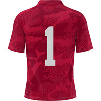 #1 Ohio State Buckeyes GameDay Greats Camo Football Jersey - Scarlet