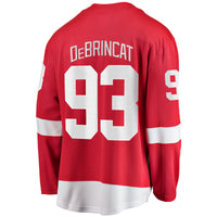 Detroit Red Wings Alex DeBrincat Fanatics Red Breakaway Jersey