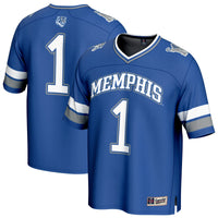 #1 Memphis Tigers GameDay Greats Collegiate Football Fashion Jersey - Royal