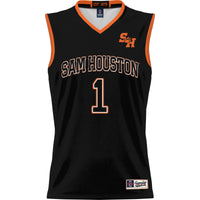 #1 Sam Houston State Bearkats GameDay Greats Replica Lightweight Basketball Jersey - Black