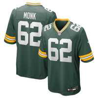 Green Bay Packers Jacob Monk Nike Green Game Jersey
