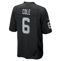 Las Vegas Raiders AJ Cole Nike Black Game Jersey