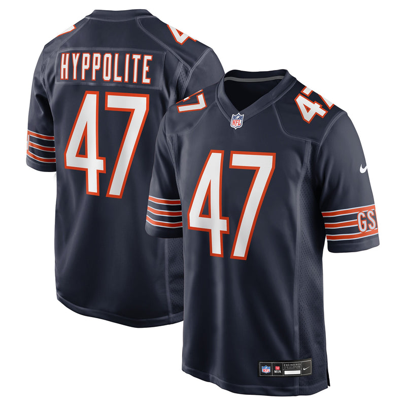 Chicago Bears Ruben Hyppolite II Nike Navy Team Game Jersey