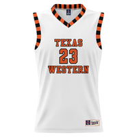UTEP Miners GameDay Greats Throwback Basketball Jersey - White