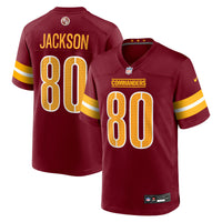 Washington Commanders Tyree Jackson Nike Burgundy Team Game Jersey