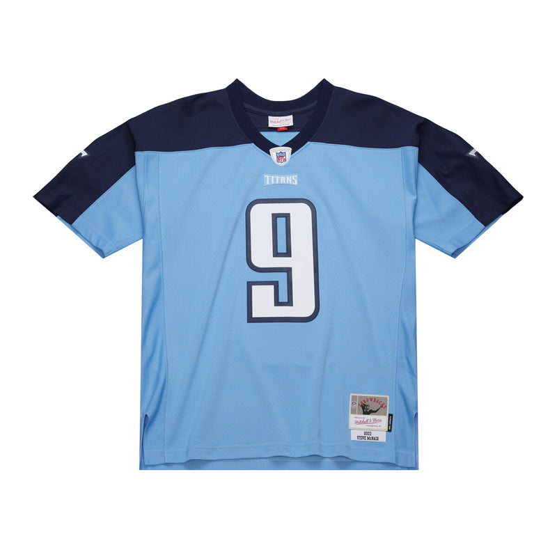 Tennessee Titans Steve McNair Mitchell & Ness Light Blue 2003 Legacy Replica Jersey