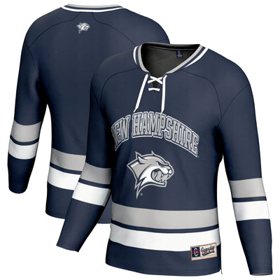 New Hampshire Wildcats GameDay Greats Spirit Hockey Jersey - Navy