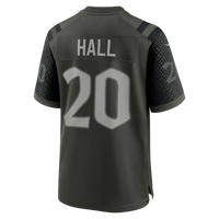 New York Jets Breece Hall Nike Gotham Green 2025 Rivalries Collection Game Jersey