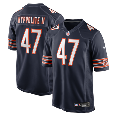 Chicago Bears Ruben Hyppolite II Nike Navy Team Game Jersey