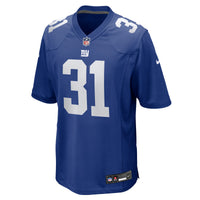New York Giants Nic Jones Nike Royal Team Game Jersey