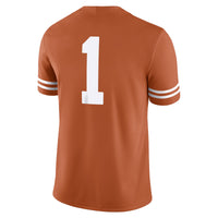 #1 Texas Longhorns Nike Game Jersey - Texas Orange