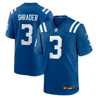 Indianapolis Colts Spencer Shrader Nike Royal Team Game Jersey