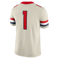#1 Arizona Wildcats Nike Alternate Game Football Jersey - Cream