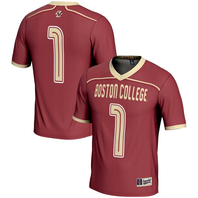 Boston College Eagles GameDay Greats #1 Lightweight Lacrosse Jersey - Maroon