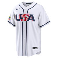 USA Baseball Joe Ryan Nike White 2026 World Baseball Classic Home Stadium Jersey