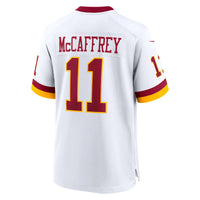 Washington Commanders Luke McCaffrey Nike White Game Super Bowl Era Jersey