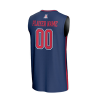 Arizona Wildcats GameDay Greats NIL Pick-A-Player Lightweight Basketball Fashion Jersey - Navy