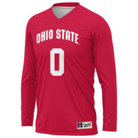 #1 Ohio State Buckeyes GameDay Greats Lightweight Volleyball Jersey - Scarlet