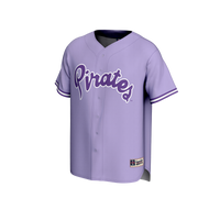 ECU Pirates GameDay Greats Lightweight Collegiate Baseball Fashion Jersey - Purple