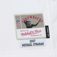 New York Giants Michael Strahan Mitchell & Ness White Legacy Replica Jersey
