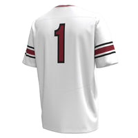 #1 South Carolina Gamecocks Under Armour Replica Football Jersey - White