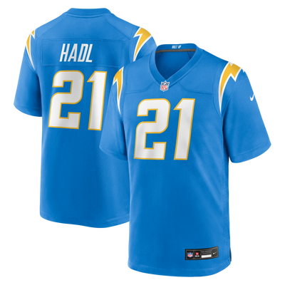 Los Angeles Chargers John Hadl Nike Powder Blue Game Retired Player Jersey