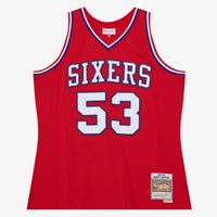 Philadelphia 76ers Mitchell & Ness Darryl Dawkins 1979 Dark Authentic Jersey - University Red