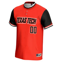 Texas Tech Red Raiders GameDay Greats NIL Pick-A-Player Lightweight Softball Jersey - Red