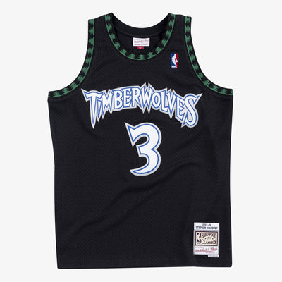 Minnesota Timberwolves Mitchell & Ness Swingman Jersey Alternate Stephon Marbury 1997-98