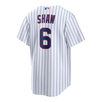 Chicago Cubs Matt Shaw Nike White Home Replica Jersey