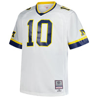 Tom Brady Michigan Wolverines Mitchell & Ness Big & Tall 1999 Legacy Jersey - White