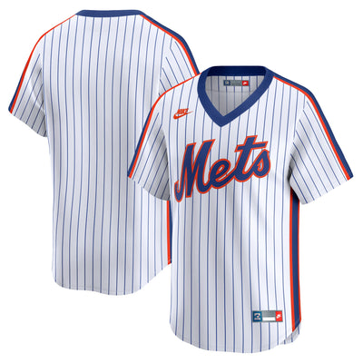 New York Mets Nike White Cooperstown Collection Limited Jersey