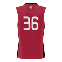 #36 Harvard Crimson GameDay Greats Lightweight Basketball Jersey - Crimson