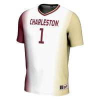 #1 Charleston Cougars GameDay Greats Lightweight Soccer Jersey - White