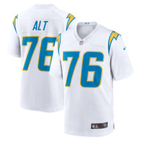 Los Angeles Chargers Joe Alt Nike White Player Game Jersey