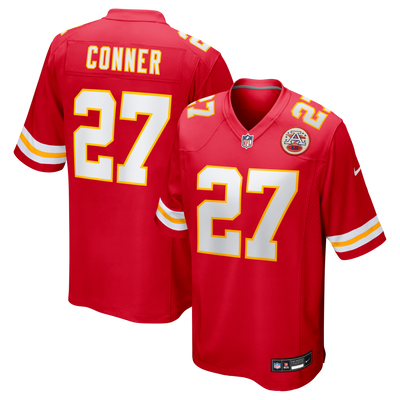 Kansas City Chiefs Chamarri Conner Nike Red Game Jersey