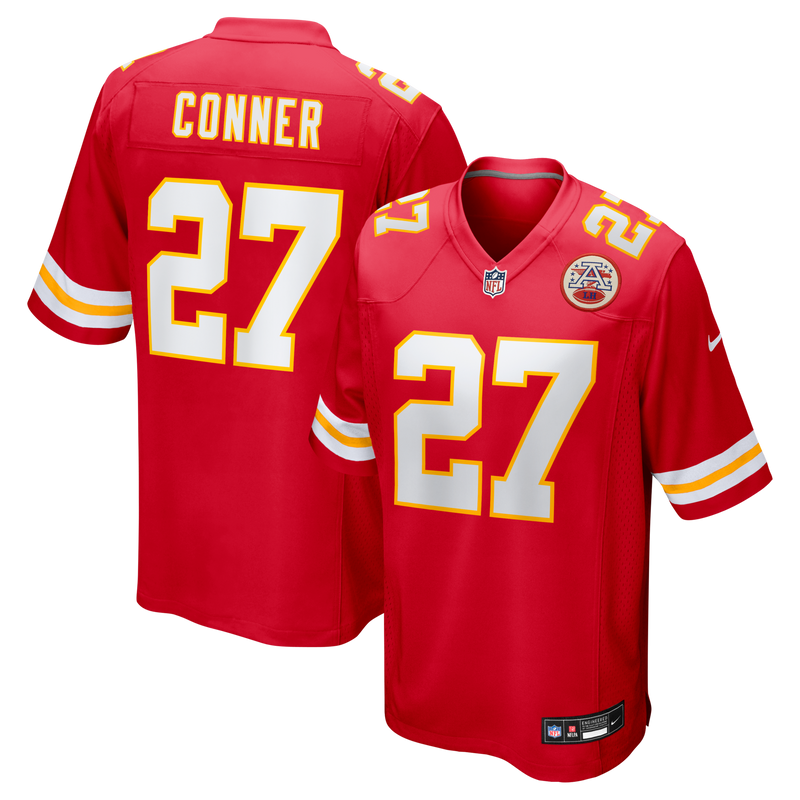 Kansas City Chiefs Chamarri Conner Nike Red Game Jersey