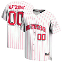 Rutgers Scarlet Knights GameDay Greats NIL Pick-A-Player Lightweight Baseball Jersey - White