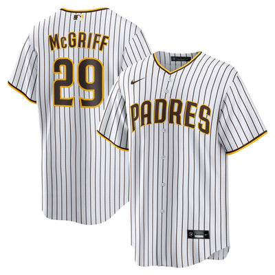 San Diego Padres Fred McGriff Nike White Home Retired Player Replica Jersey