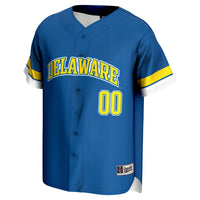 Delaware Fightin' Blue Hens GameDay Greats NIL Pick-A-Player Lightweight Baseball Jersey - Royal