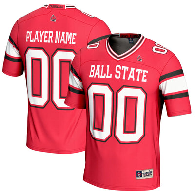 Ball State Cardinals GameDay Greats NIL Pick-A-Player Football Jersey - Cardinal