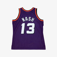 Phoenix Suns Mitchell & Ness Steve Nash 1996 Swingman Authentic Jersey - Purple