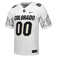 Colorado Buffaloes Nike NIL Pick-A-Player Football Game Jersey - White
