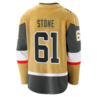 Vegas Golden Knights Mark Stone Fanatics Gold Home Breakaway Jersey