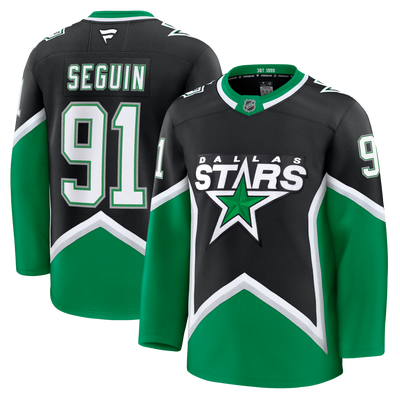 Dallas Stars Tyler Seguin Fanatics Black Alternate Premium Jersey