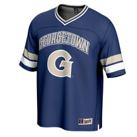GameDay Greats Navy Georgetown Hoyas Spirit Football Jersey