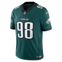 Philadelphia Eagles Jalen Carter Nike Midnight Green Team Vapor F.U.S.E. Stitched Limited Jersey