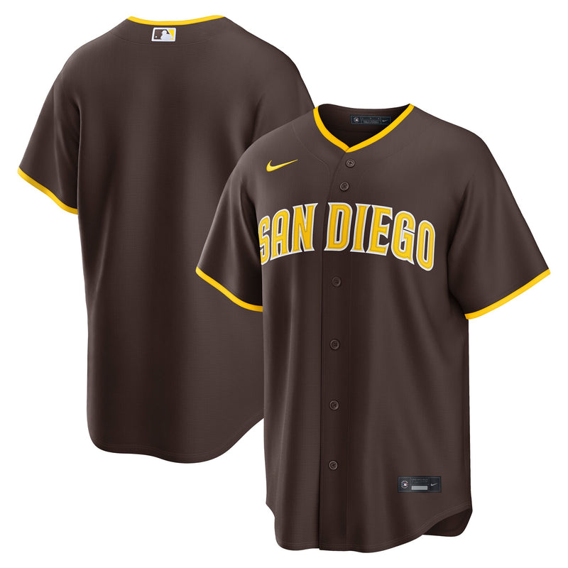 San Diego Padres Nike Brown Road Replica Jersey
