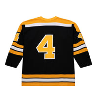 Boston Bruins Bobby Orr Mitchell & Ness Black Big & Tall 1971/72 Blue Line 2.0 Jersey
