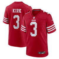 San Francisco 49ers Christian Kirk Nike Scarlet Team Game Jersey